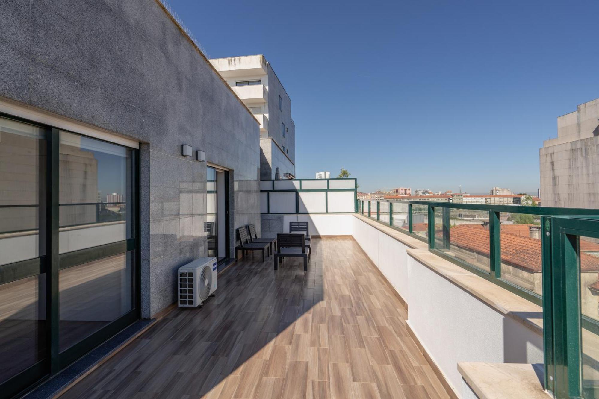 Gaia Terrace Apartamento Qian 2Br Ac L Free Parking Vila Nova de Gaia Extérieur photo